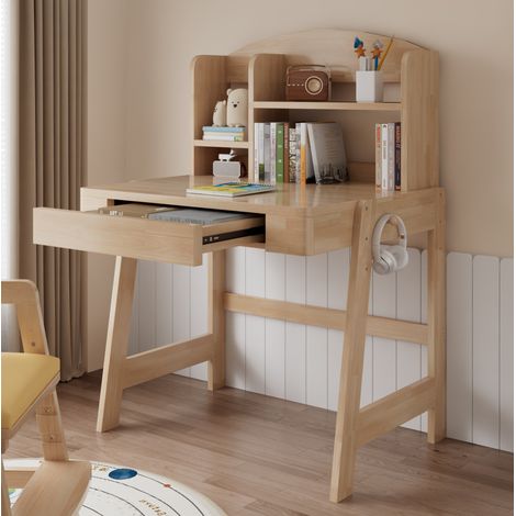 Escritorio infantil regulable en altura madera OKMYHOME (1/5)