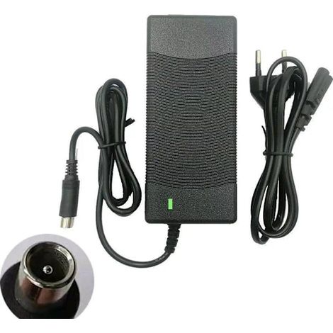 Chargeur pour trottinette Xiaomi Mi M365/Pro/1S/Pro2/Essential/3 Noir (1/2)