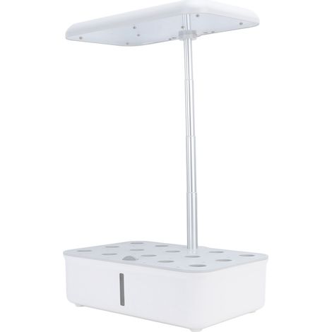 Système de culture hydroponique 20 W avec réservoir d'eau de 5 L, télécommande pour smartphone, kit de jardinage intelligent d'herbes aromatiques d'intérieur avec lampe de croissance LED, prise europé (1/5)