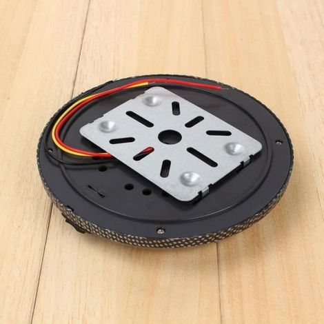 Lumière de toit ronde Voiture DC 12V 46LED Intérieur Toit Plafond Dôme Lumière Blanche Lampe De Lecture Universelle (1/4)