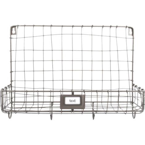 Panier mural- 1 compartiment - L 13,8 cm x l 39,2 cm x H 28,7 cm - Livraison gratuite (1/4)