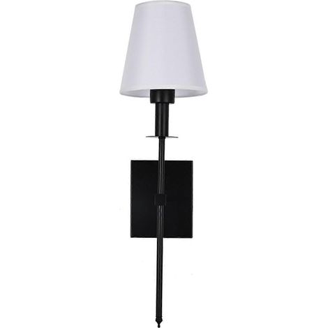 Schwarzes Schlafzimmer-Set, ferngesteuerte Helligkeit, Wandleuchte im Landhausstil aus Eisen, batteriebetrieben, stimmungsvolle USB-Beleuchtung, Batterielaufzeit