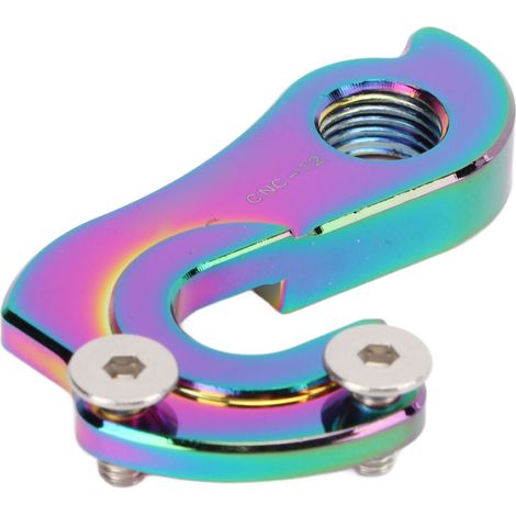 MOTSUV 1-teilige CNC-gefräste Schaltwerkshalterung aus Aluminiumlegierung für 12-Gang-Fahrräder (1/5)