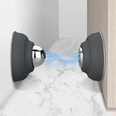 Piezas de soporte magnético para puertas de autocaravanas, cierre de puerta, soporte magnético para puerta, tope magnético de silicona para puertas, sin necesidad de taladrar (1/5)
