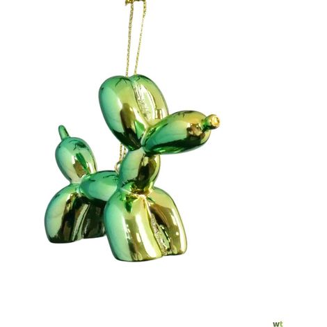 DISNEY Decorazione Cane Ballon Finitura Lucida 7,5 cm
