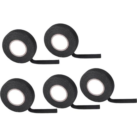 Lot de 5 rubans isolants électriques pour faisceaux câbles (1/5)