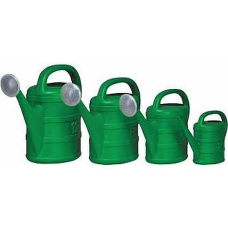 Regadera polietileno verde