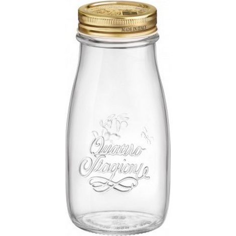Bormioli barattolo quattro stagioni con capsula Ø cm.  7x15,5 h cl. 40 (12 pezzi) - Bormioli
