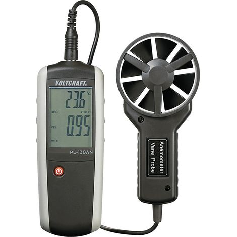 Anemometer VOLTCRAFT PL-130 AN 0.4 bis 30 m/s