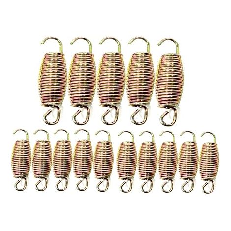 trampoline springs replacement galvanized iron rustproof durable accessories mini traction fit 90mm/3.5″ (1/5)