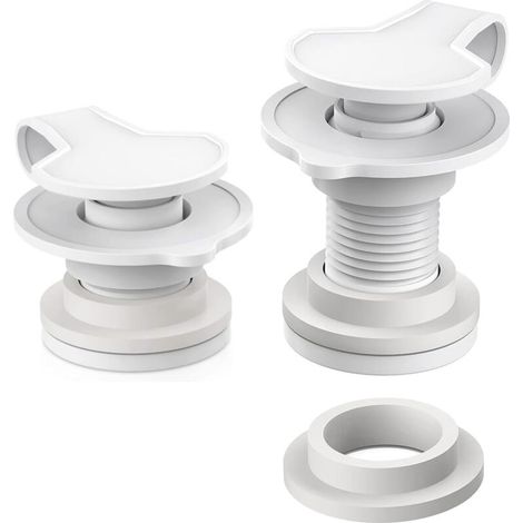 Tappo di scarico universale per refrigeratore d'acqua – Confezione da 2, stelo da 3,8 cm, compatibile con refrigeratori d'acqua da 50/58/82 quarti.
