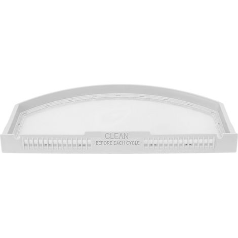 Filtre à peluches sèche-linge compatible WE03X23881 pour GE Acier inoxydable et ABS Pièce de rechange durable (1/5)