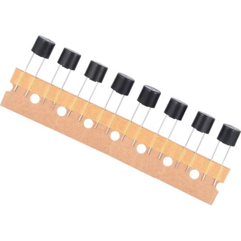 T4A 4A 250V Slow Blowing Miniature Fuse x 10pcs Micro Round Electric Fuses for Electronic Parts, [Black] (1/5)