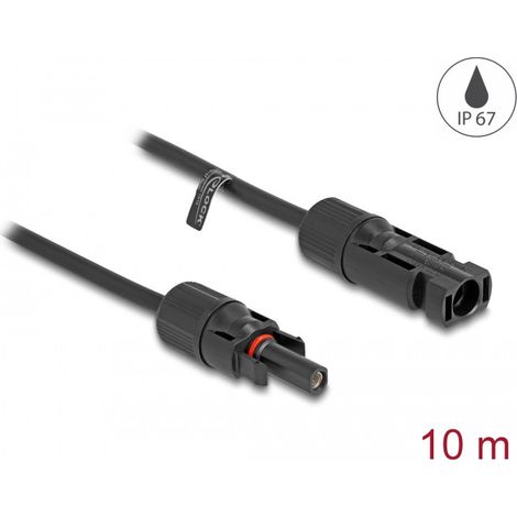 Solarkabel delock 88231 schwarz 10 Meter 4 mm²