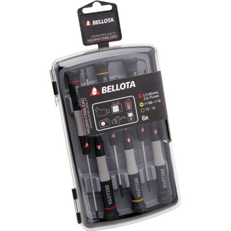 Jeu de 6 tournevis de précision BELLOTA - 6250J (1/2)