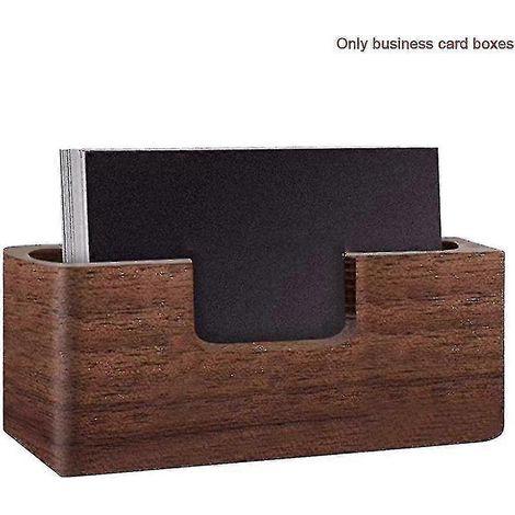 Classeur en bois pratique Yaju, organiseur de bureau pour professionnels (1 pièce, marron) (1/3)