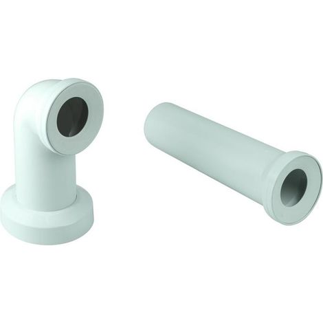 WC-Ablaufbogen 39454 horizontal und vertikal 60 - 105mm (1/4)