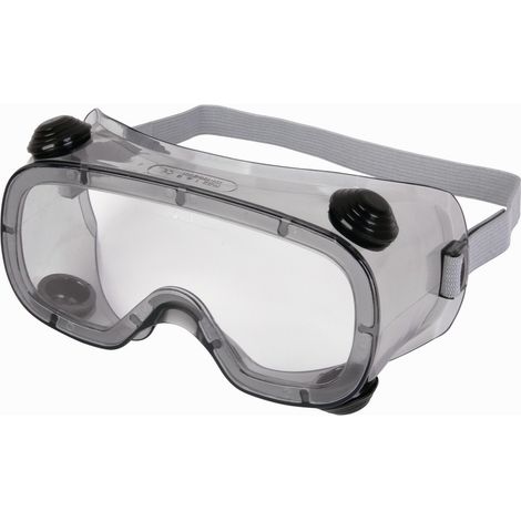 DELTA PLUS-RUIZ1 MASKENBRILLE POLYCARBONAT FARBLOS - INDIREKTE BELÜFTUNG-RUIZ1VI