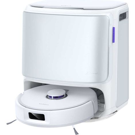 NARWAL Freo Z10 - Robot Aspirateur et Laveur avec Systeme Anti-Enchevetrement - 15000 Pa - Base Autonome - Nettoyage a 75°C