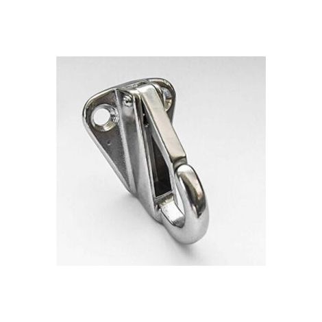 5x mousquetons sur platine inox - Mousquetines - ∅ jusqu'à 10 mm (1/5)