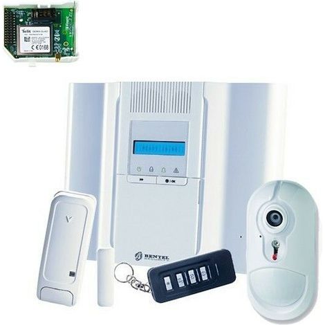 Bentel kit antifurto wireless centrale + Accessori video - BW64-KV