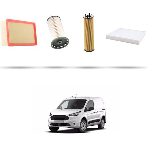 Kit tagliando 4 filtri compatibile con Ford Transit Connect III 2.0 EcoBlue 75kw dal 2022 (1/5)