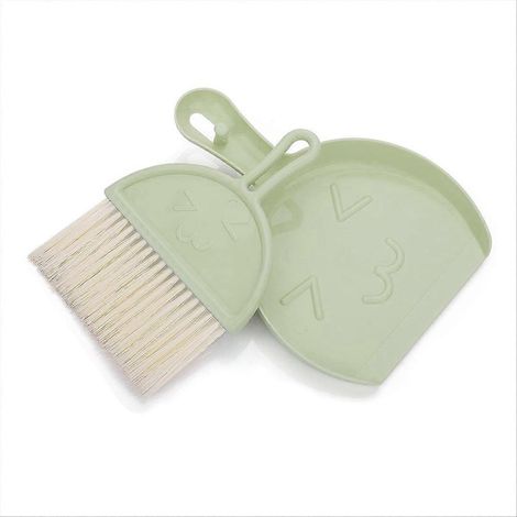 Mini kit pelle et brosse, petit kit de nettoyage balai et pelle (1/5)