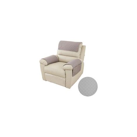 Housse Fauteuil, Housse D'accoudoir de Canapé, Protection de Canapé de Bras Lavable, Housse de Fauteuil Inclinable Imperméable, Protection de Meubles pour 1 Place