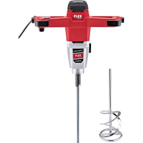 FLEX MXE 1602 Malaxeur électrique 1600 W à 2 vitesses avec mélangeurs WR2 160 et WR3R 160 – Réf. 531037 (1/3)
