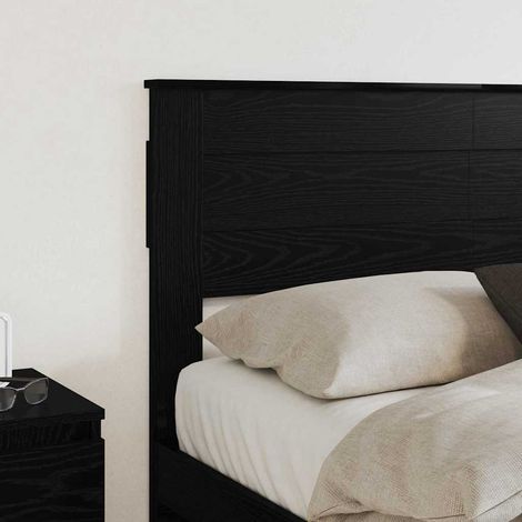 Tête de lit,Décoration murale Chêne noir 135 cm Bois d'ingénierie CFW925308 (1/5)