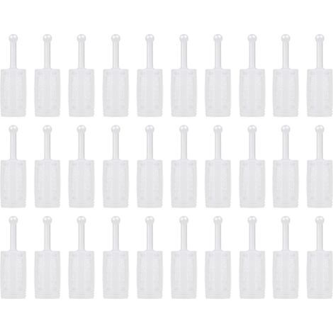 Lot de 30 filtres de pulvérisation de peinture réutilisables en fine, adaptés pour le bois, la finition, le revêtement métallique, les outils d'art mural, 3,6 cm (1/5)