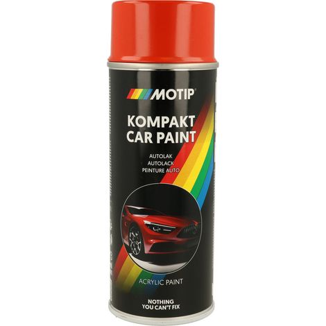 PEINTURE ACRYLIQUE KOMPAKT 42300 ROUGE BRILLANT 400ML MOTIP