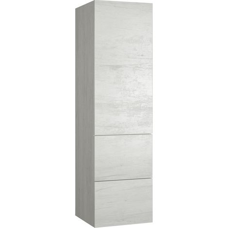 COLONNA CON UN ANTA DX H124 MOD. UNIKA Misura: 35X32,5XH.124 Olmo Bianco (1/2)