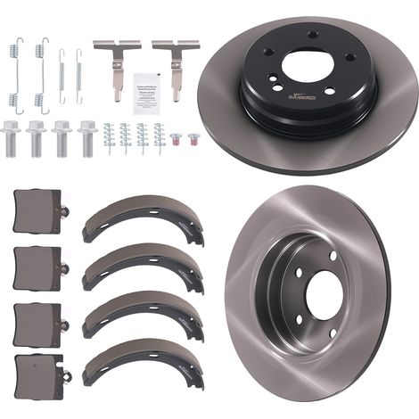 Disque de Frein 289,7mm + Plaquettes for Mercedes-Benz W203 C-Class 00-07 (1/5)