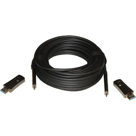 Cavo HDMI 2.0 AOC Fibra Ottica MT 10 con Connettori Staccabili (1/2)