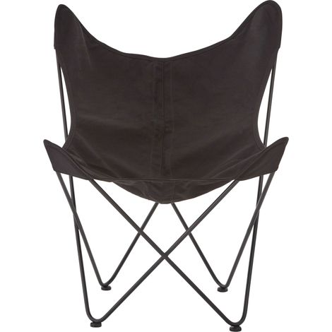 Premier Housewares Papillon Black Butterfly Chair (1/5)
