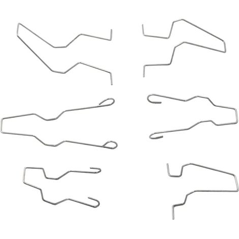 6 federbelastete Scheinwerferlampen-Halteklammern, kompatibel mit den Größen 45 mm, 52 mm, 57 mm, 60 mm, 70 mm und 78 mm (H1, H3, H4, H7). (1/5)