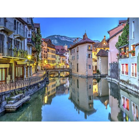 Annecy, haute-savoie, France, photo murale intissée, 360x270 cm, 4 parts (1/3)