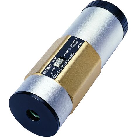 Extech 407766 Calibratore Sonoro da 94/114 dB per Microfoni da 0.5” e da 1”
