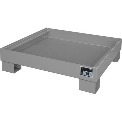 Bauer Südlohn Bac de rétention AW 60-2, peint, gris souris