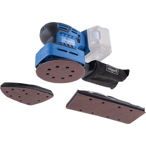 Lijadora multifunción sin batería 20V 125mm Scheppach c-msa3/1-x (1/5)
