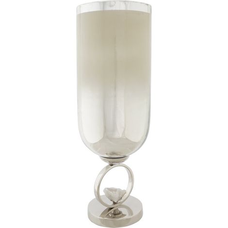 DKD Home Decor Vase Champagne en Verre et Aluminium 44 cm (1/4)