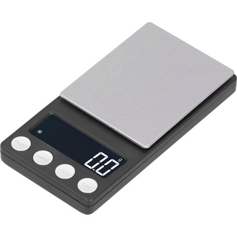 Mini balance électronique de poche pour bijoux avec écran LCD pour une pesée de haute précision (500 g / 0,1 g). (1/5)