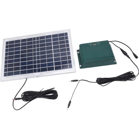 Kit d'irrigation goutte à goutte solaire automatique, système d'arrosage automatique solaire facile à installer soi-même pour balcon ou jardin. (1/5)