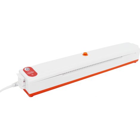 Tragbarer Vakuumierer, kleiner Vakuumierer für Lebensmittel in der Küche, 220-V-EU-Stecker, Orange (1/5)