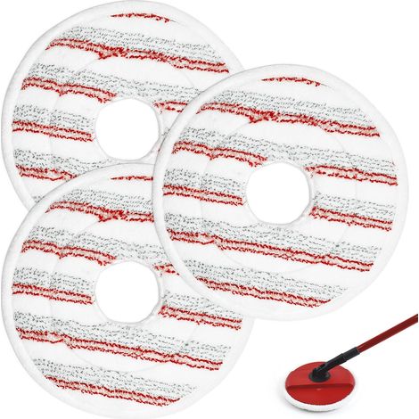 Lot de 3 têtes de balai de rechange pour Vileda Spin & Clean (1/5)