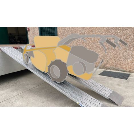 PAAR LADERAMPEN METALMEC 030X315X2000 OHNE RAND - MM035SL3020