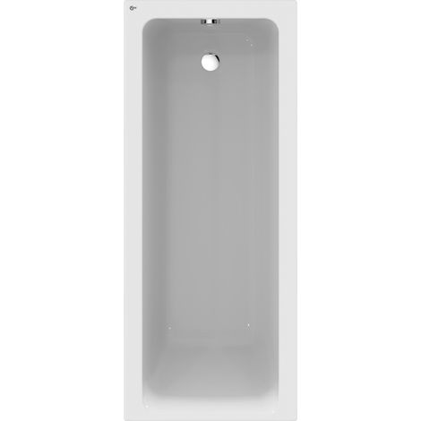 Ideal Standard – Baignoire simple rectangulaire 170x70 cm – Acrylique blanc – Installation encastrée – Portée 252 kg – Connect Air (1/5)