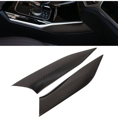 Originale Mittelkonsolenverkleidung aus Kohlefaser für Linkslenkerfahrzeuge, kompatibel mit BMW 3er G20/G21/G28 2020-2022 (Teilenummer: OC05780) (1/5)