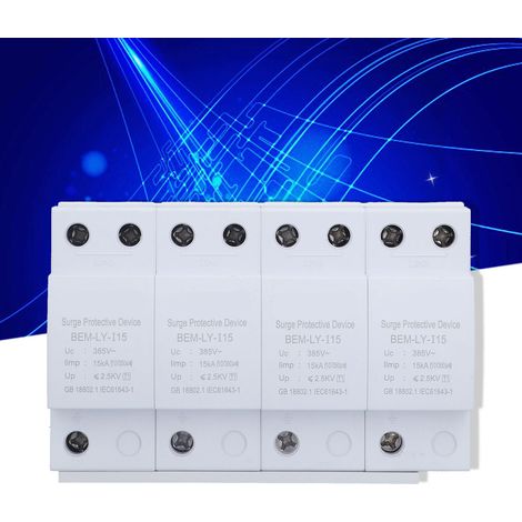 BERM® BEM-LYI15 4P15KA Überspannungsableiter, Klasse 1, Blitzschutz, 220 V/385 V (1/5)
